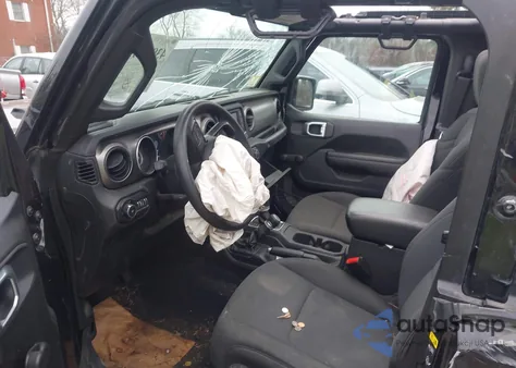 2021 Jeep Wrangler Sport 4X4 from USA, damaged, VIN 1C4HJXAG9MW580744